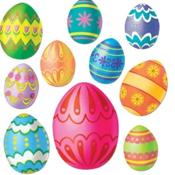 Hot Windy City Novelties Easter Egg Cutouts