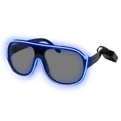 Online Windy City Novelties EL Aviator Blue Shades