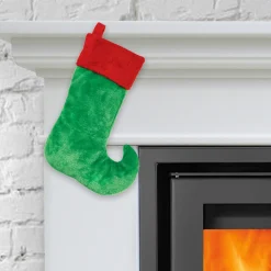 Hot Windy City Novelties Elf Plush Stocking