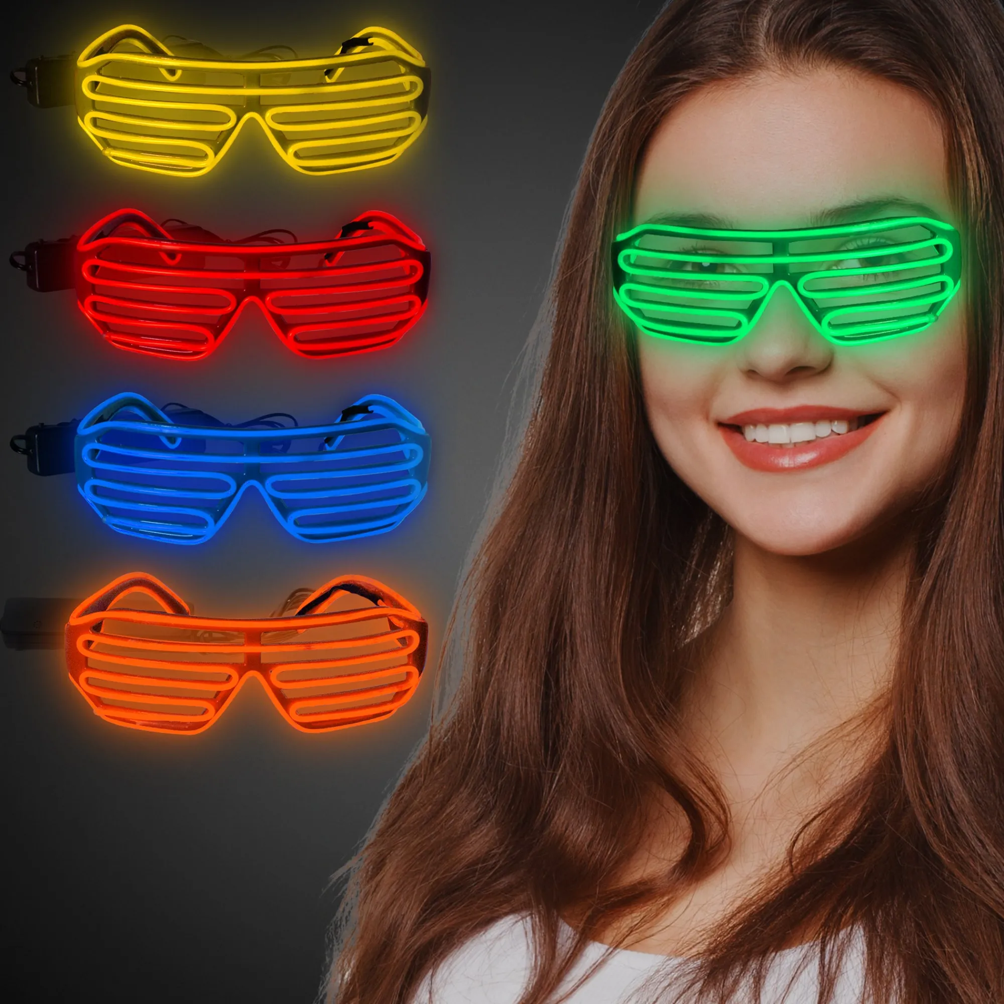 Online Windy City Novelties EL Wire Slotted Shades