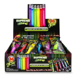 Discount Windy City Novelties Everyday Glow Sticks Retail Counter Display