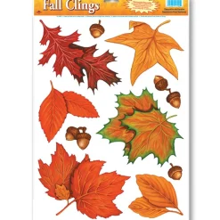 New Windy City Novelties Fall Leaf Window Clings
