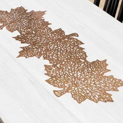 Discount Windy City Novelties Fall Leaves Vinyl Table Runner