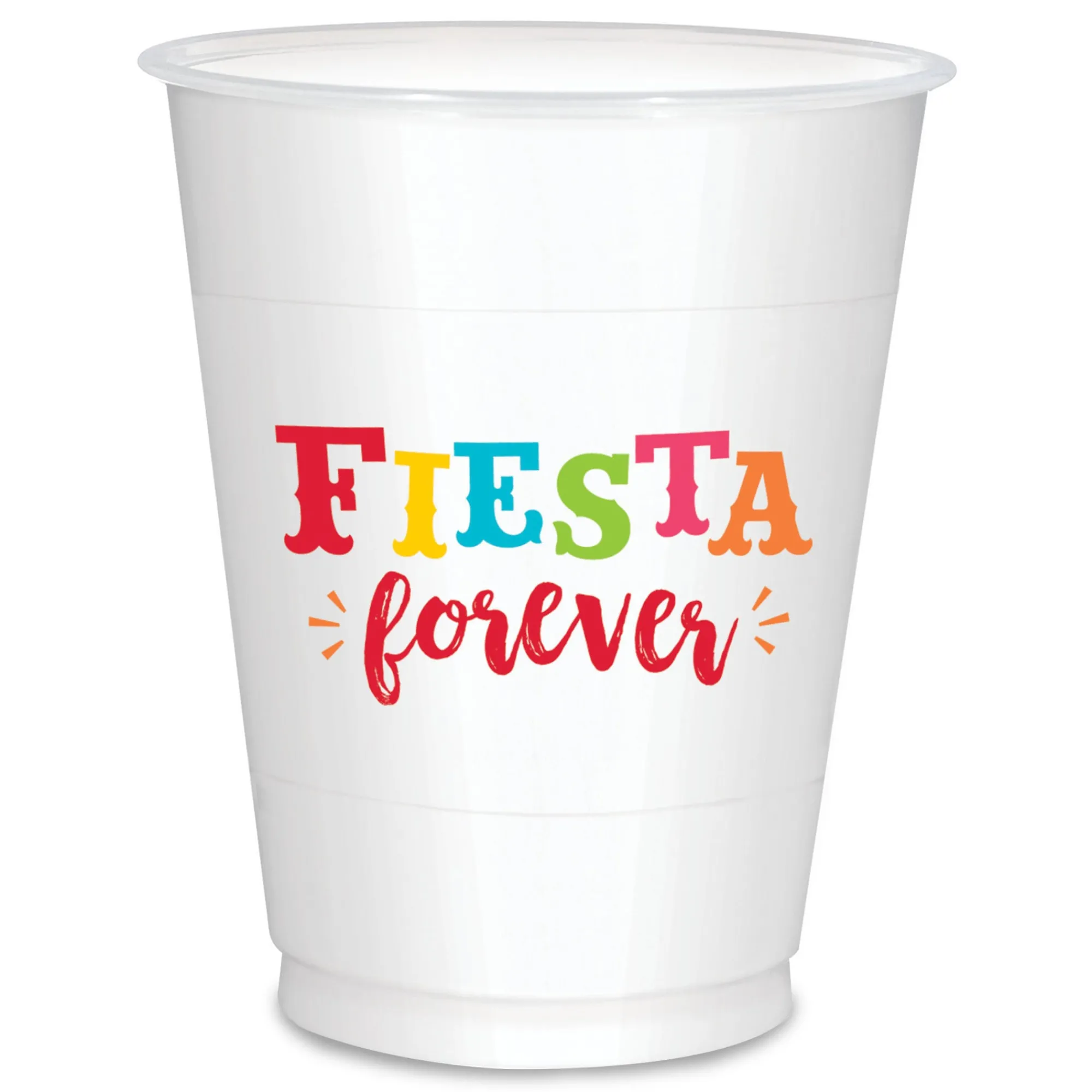 Discount Windy City Novelties Fiesta Forever 16 oz. Plastic Cups