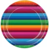 Windy City Novelties Fiesta Serape 9" Plates