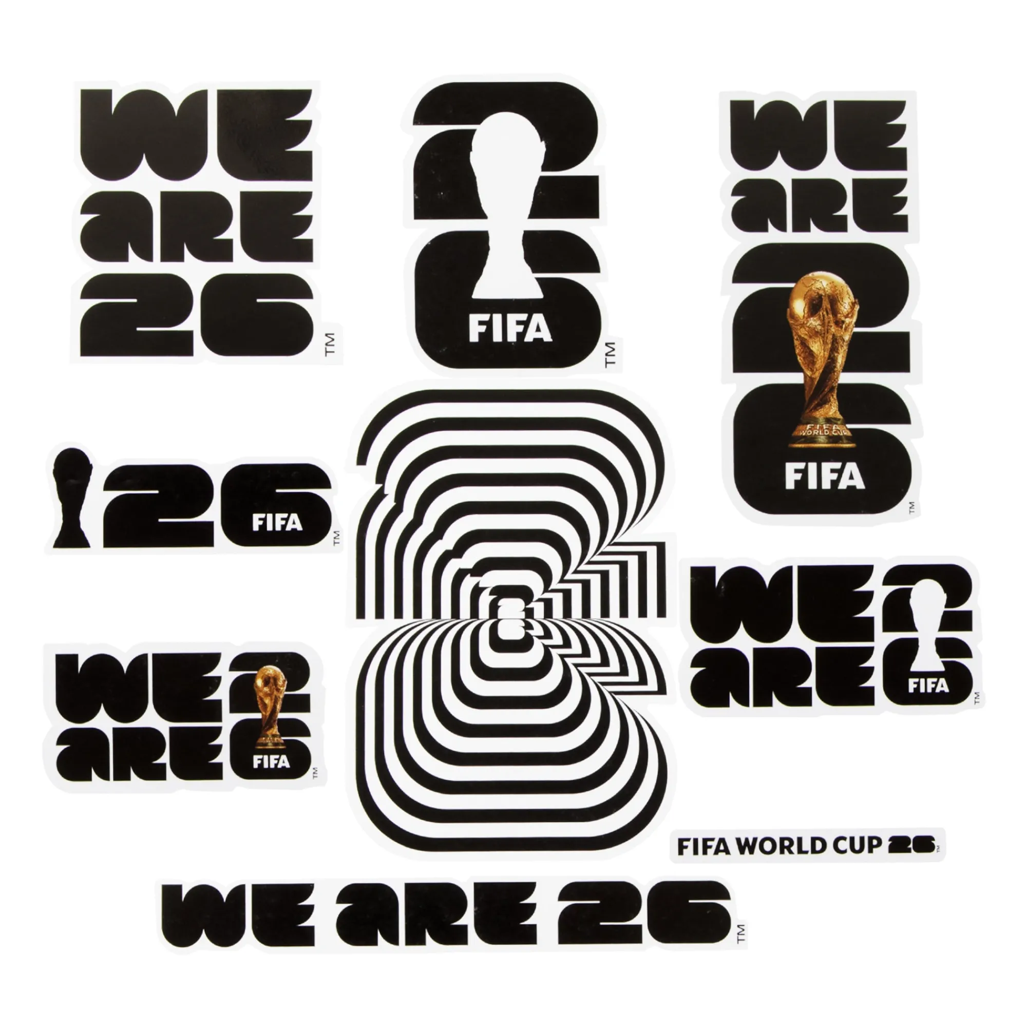 New Windy City Novelties FIFA World Cup Soccer Stickers