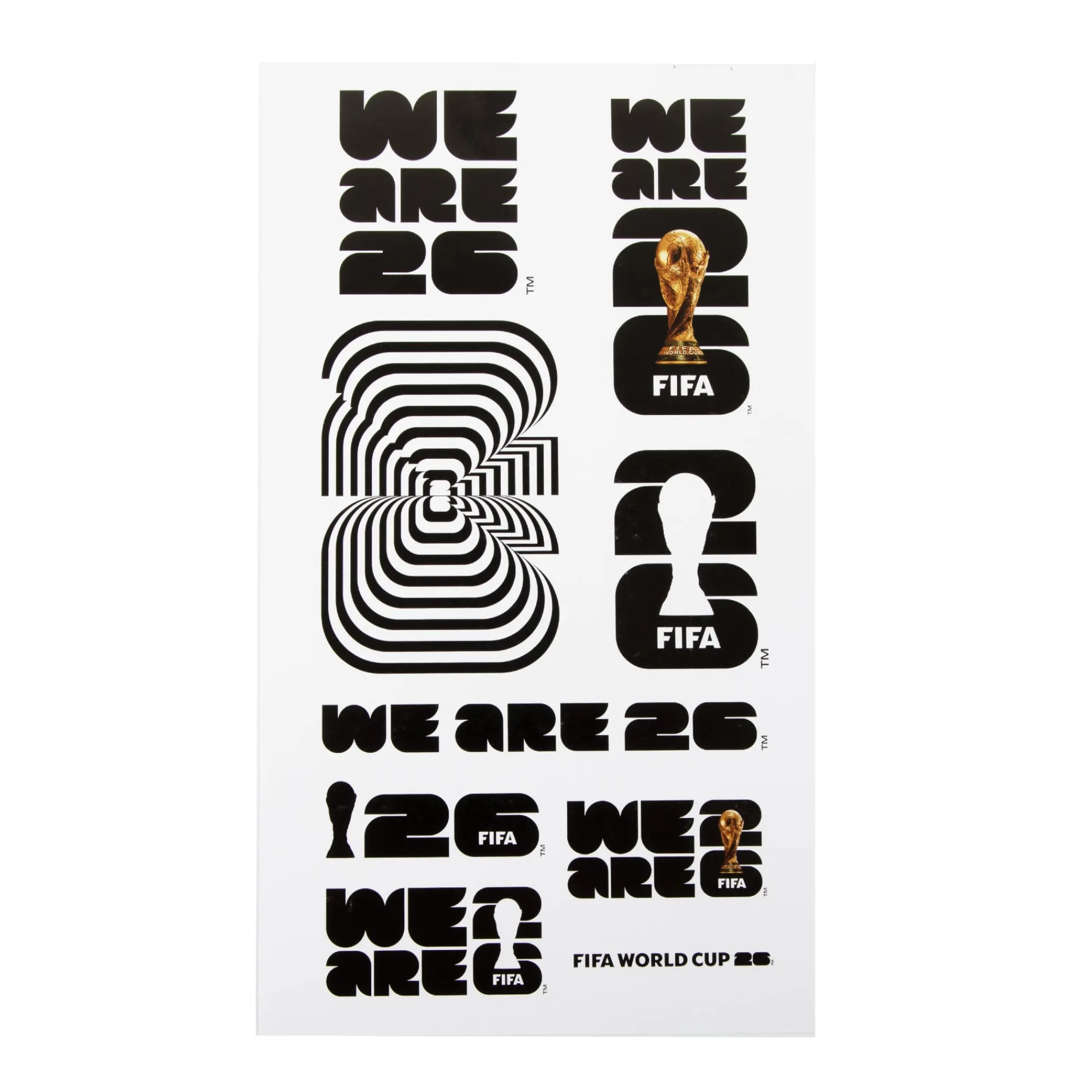 New Windy City Novelties FIFA World Cup Soccer Stickers