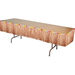 Clearance Windy City Novelties Flowered Grass Table Skirt