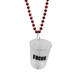 Outlet Windy City Novelties Focus Shot Glass Bead Necklace