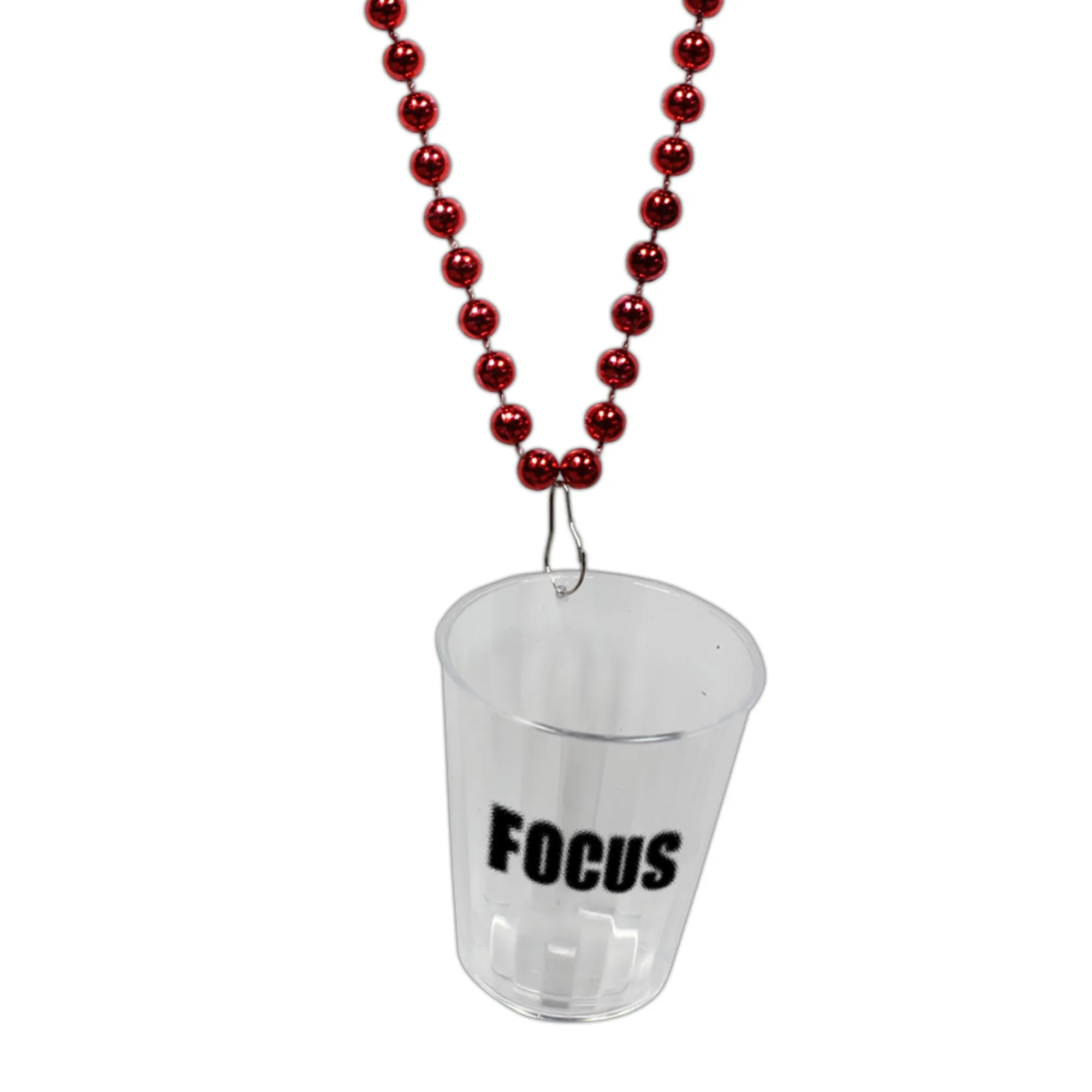 Outlet Windy City Novelties Focus Shot Glass Bead Necklace