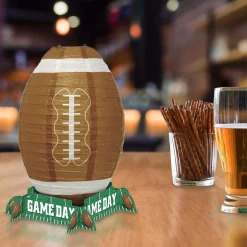 Clearance Windy City Novelties Football Lantern 11" Centerpiece
