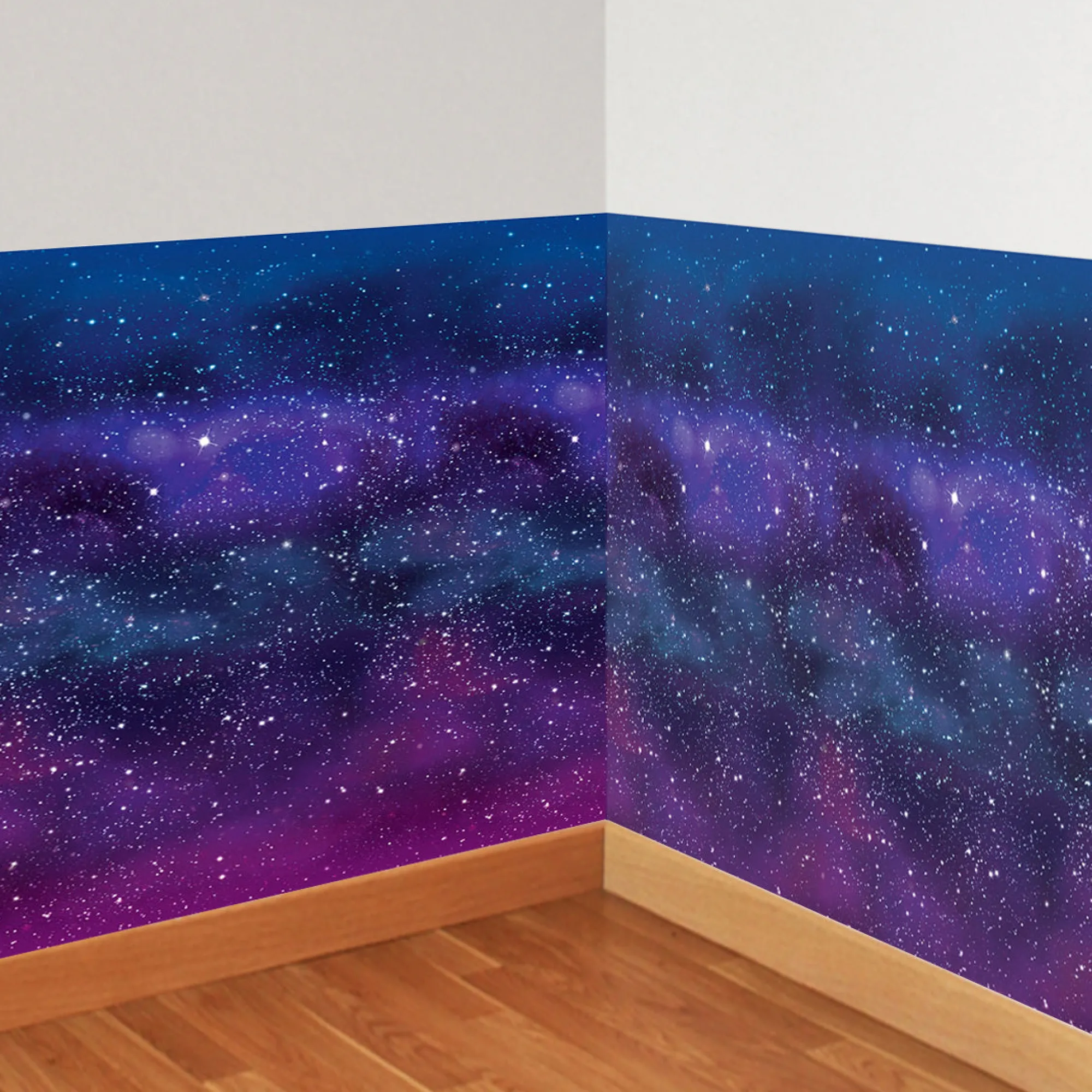 Discount Windy City Novelties Galaxy Space Scene Room Roll