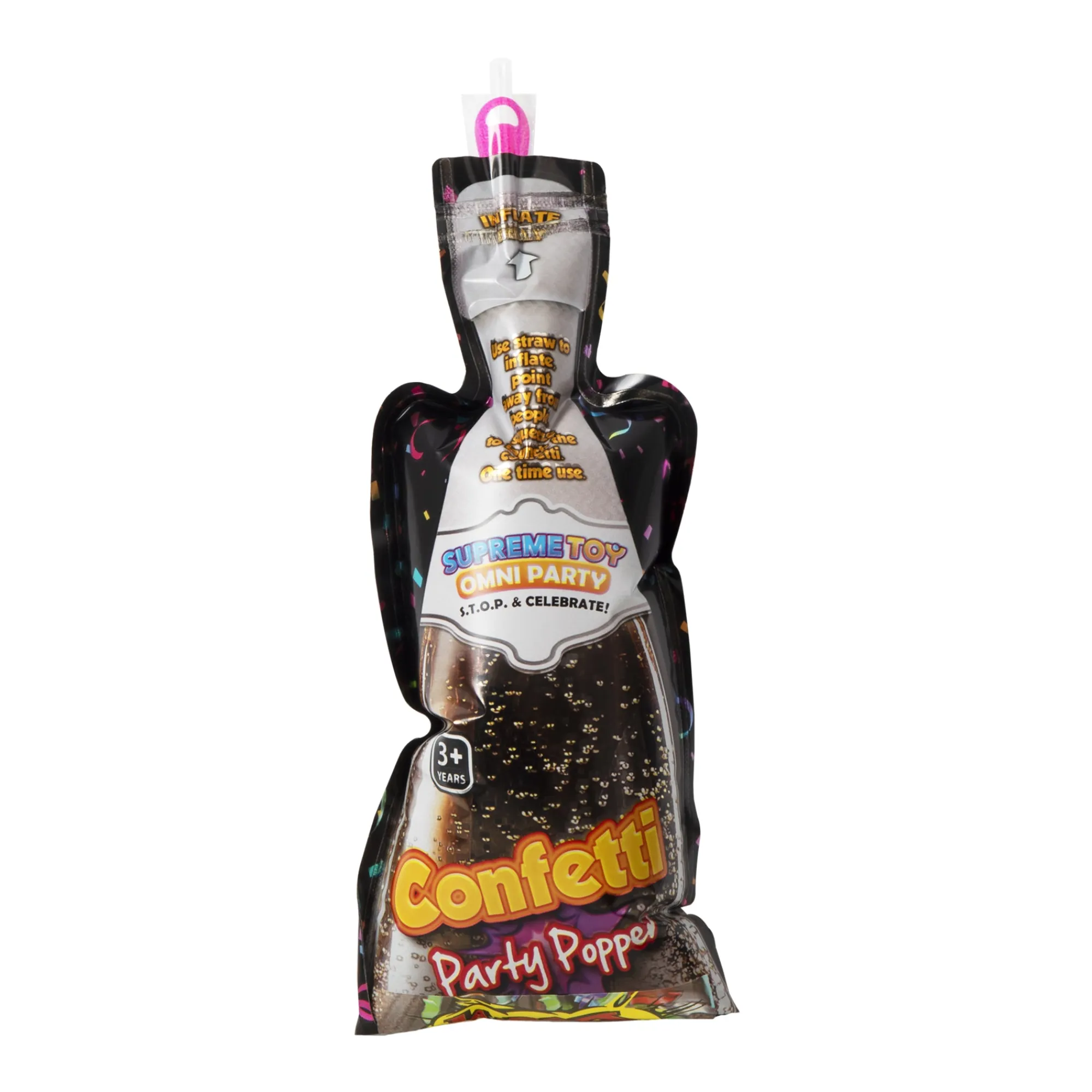Clearance Windy City Novelties Gender Reveal Confetti Poppers Retail Counter Display