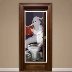 Online Windy City Novelties Ghost Bathroom Door Cover