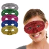Discount Windy City Novelties Glitter Half Masks