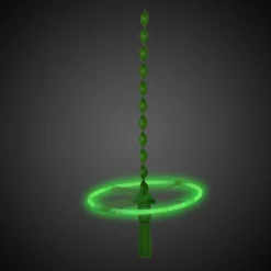 New Windy City Novelties Glow Flying Spin Top