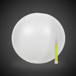 New Windy City Novelties Glow in the Dark 12" Beach Ball Aqua