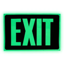 Discount Windy City Novelties Glow In the Dark Exit Sign