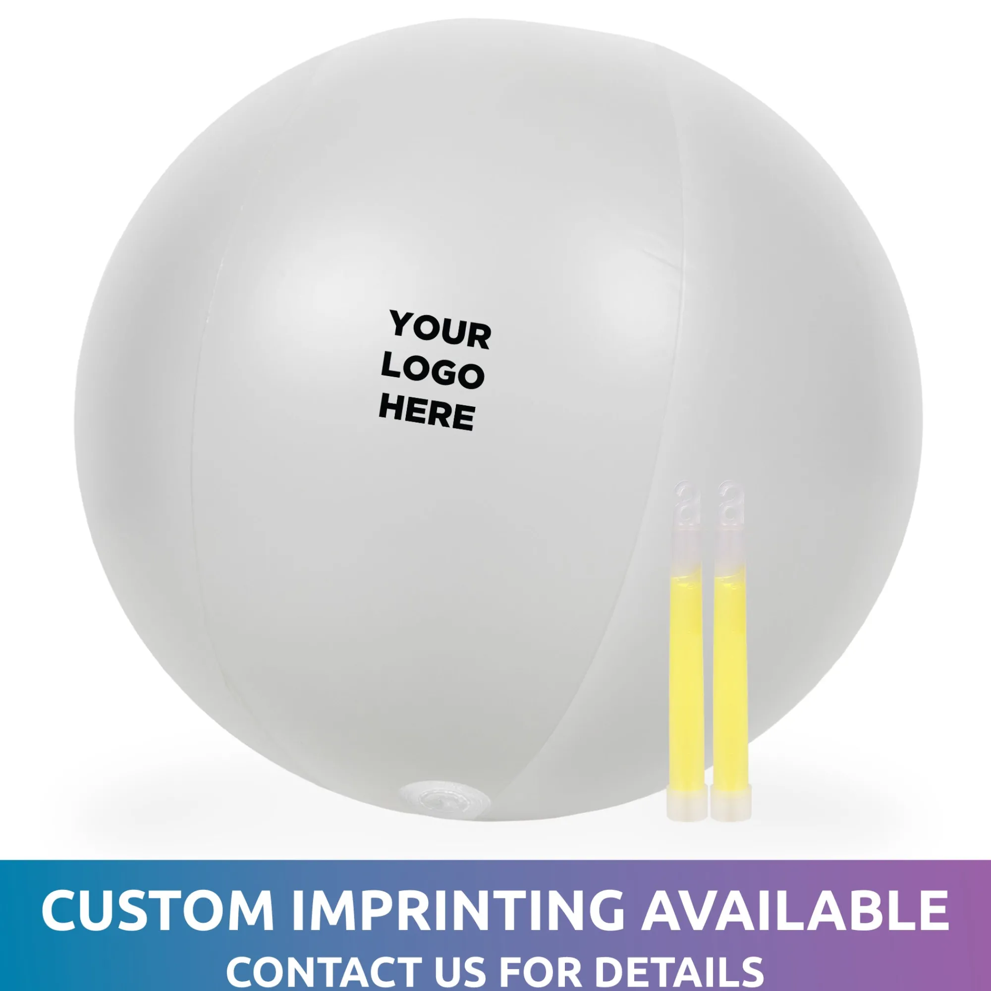 Discount Windy City Novelties Glow in the Dark 24" Beach Ball Green