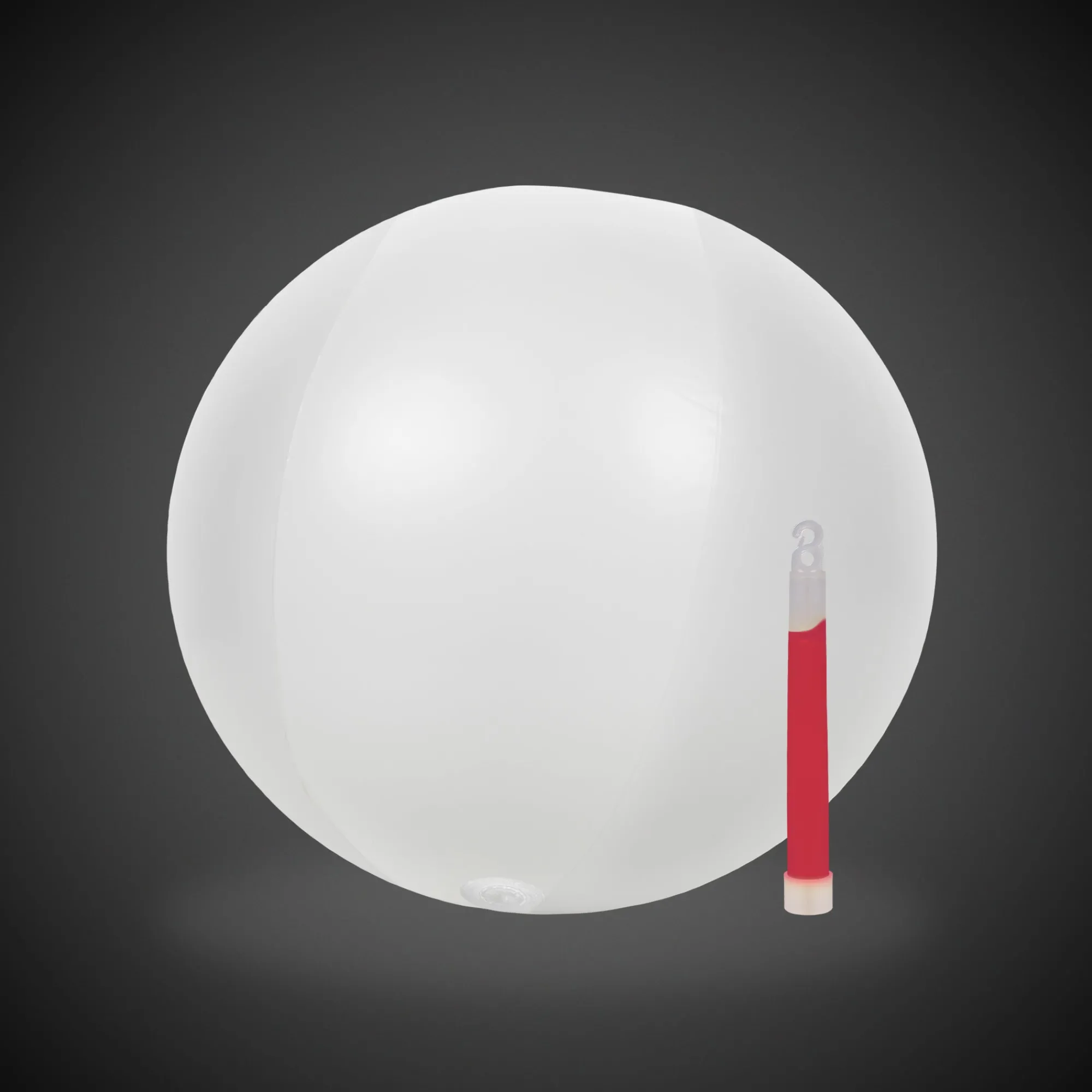 Windy City Novelties Glow in the Dark 12" Beach Ball Pink