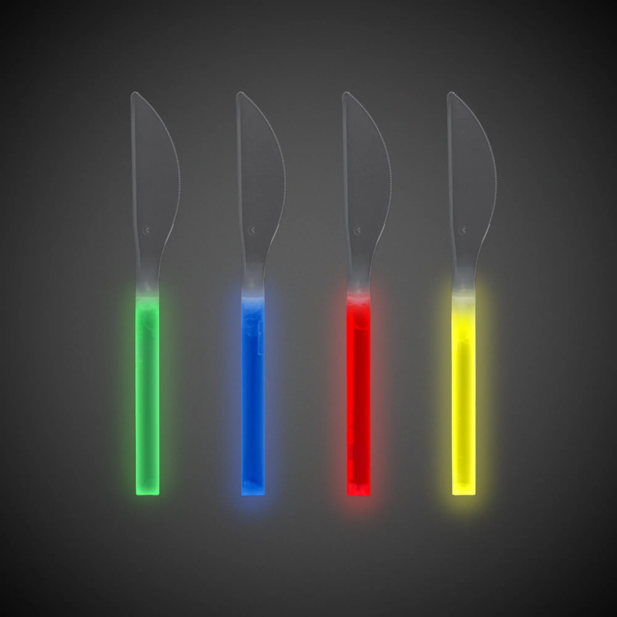 New Windy City Novelties Glow Knives, Forks and Spoons