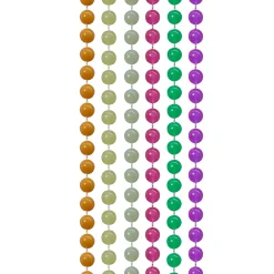 Windy City Novelties Glow Mardi Gras Bead Necklaces