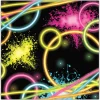 Clearance Windy City Novelties Glow Party Lunch Napkins