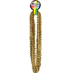 Clearance Windy City Novelties Bead Beer Mug 33" Necklaces Gold
