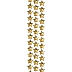 Hot Windy City Novelties Gold Bead Star 33" Necklaces
