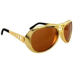 Online Windy City Novelties Gold Elvis Sunglasses