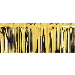 Hot Windy City Novelties Gold Metallic Fringe Banner