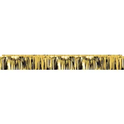 Hot Windy City Novelties Gold Metallic Fringe Banner