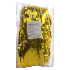 Clearance Windy City Novelties Gold Metallic Fringe Curtain