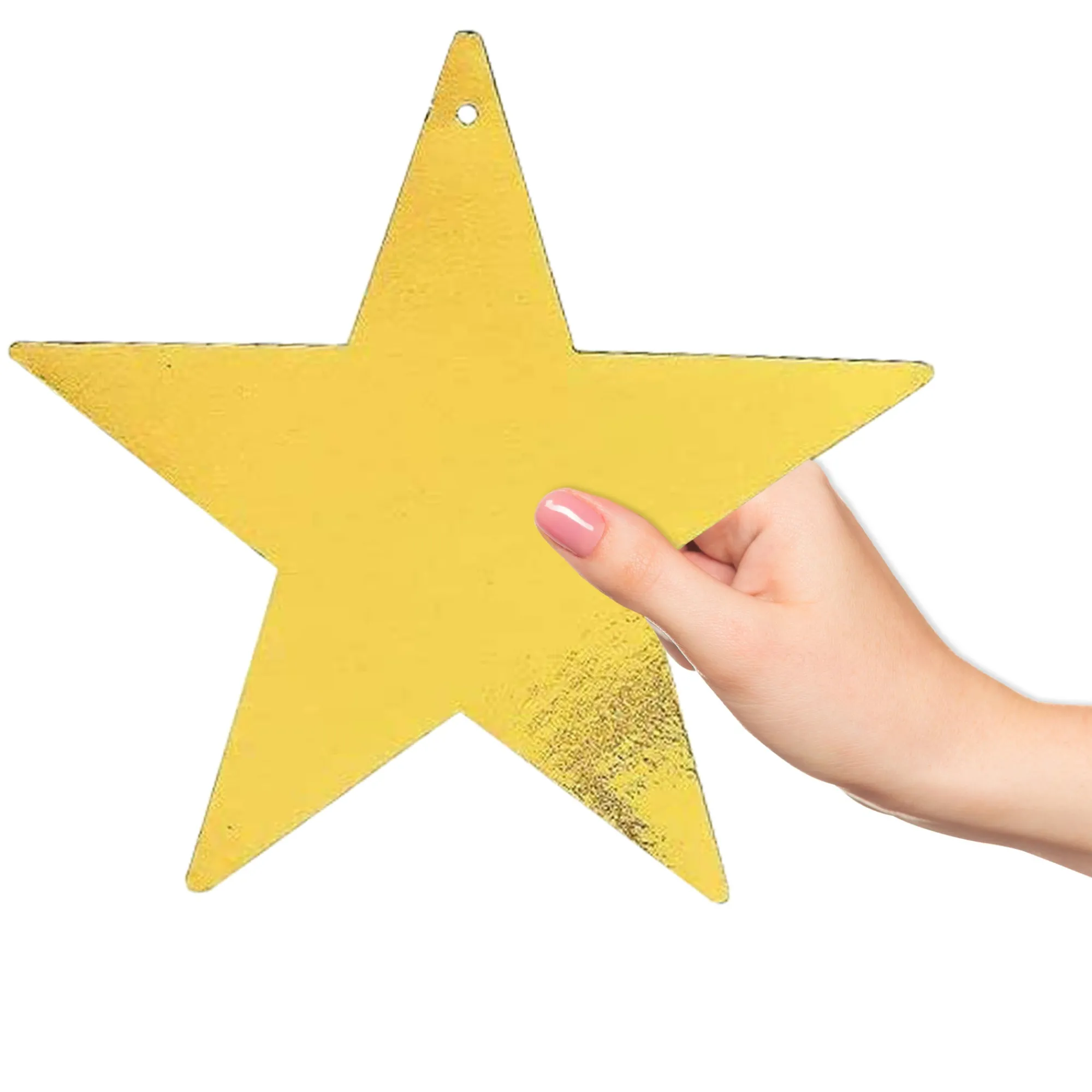 Hot Windy City Novelties Gold Star Foil Cutout