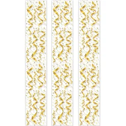 Discount Windy City Novelties Gold Swirl Party Panels