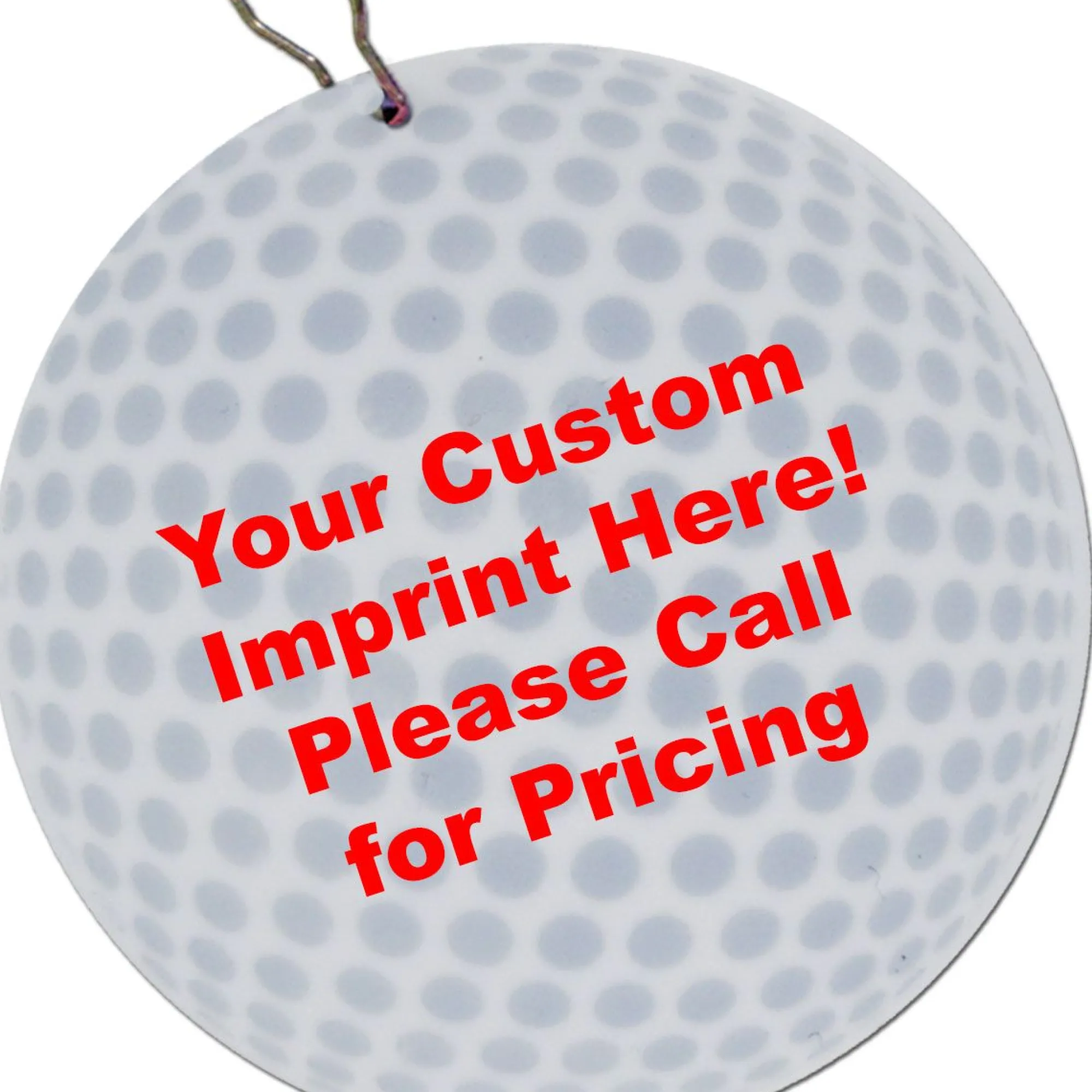 Discount Windy City Novelties Golf Ball Plastic 2 1/2" Medallion