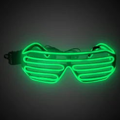 Online Windy City Novelties Green EL Wire Slotted Shades