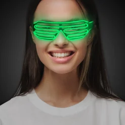 Online Windy City Novelties Green EL Wire Slotted Shades