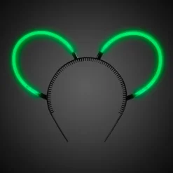 Discount Windy City Novelties Glow Bunny Ears Green