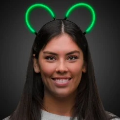 Discount Windy City Novelties Glow Bunny Ears Green