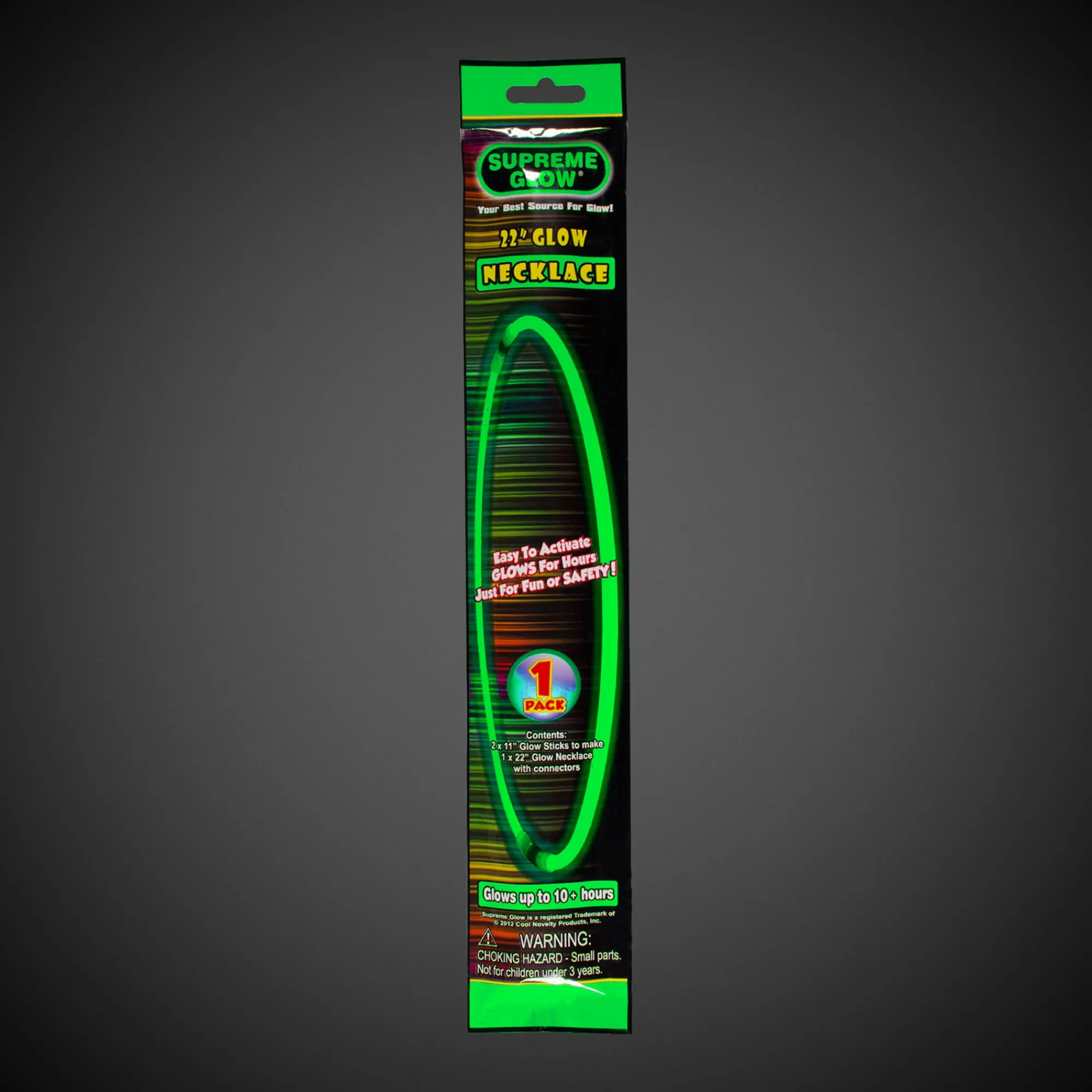 Online Windy City Novelties Glow Necklace Green