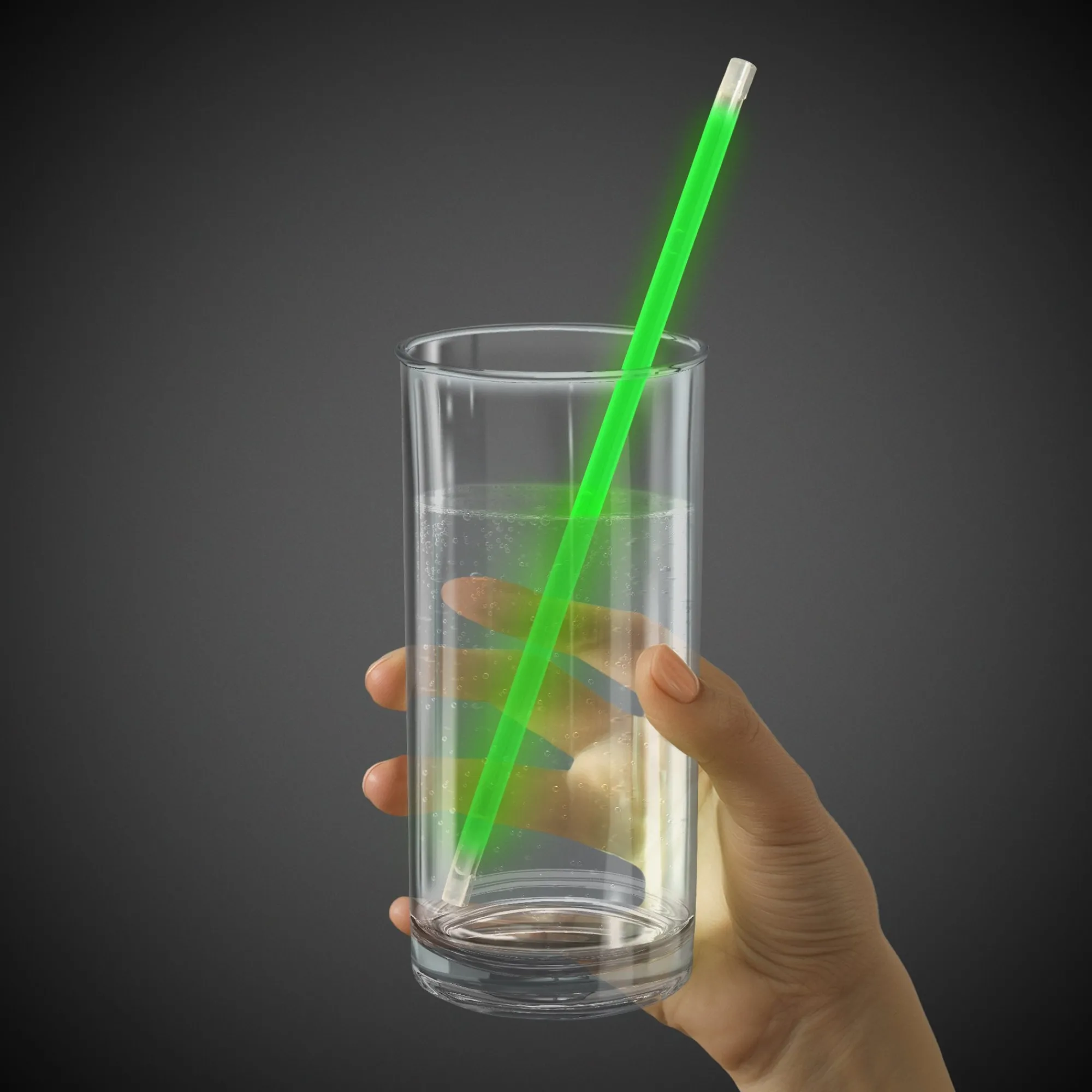 Sale Windy City Novelties 9" Glow Straws Green