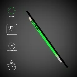 Outlet Windy City Novelties Glow 9" Straws & Bracelets Green