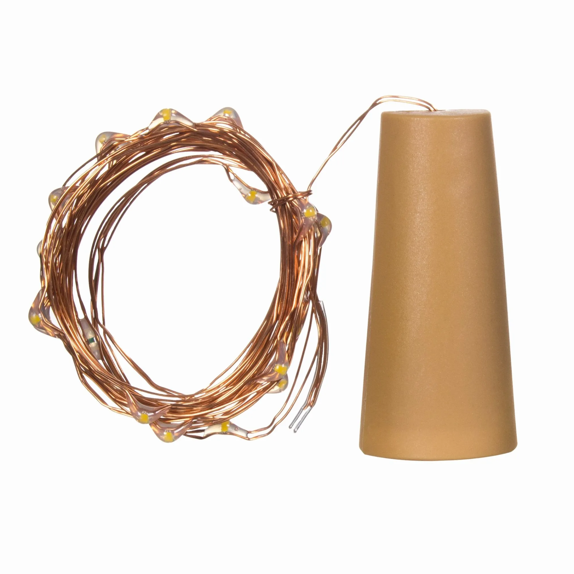 Online Windy City Novelties LED Cork String Light Set Green