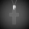 Online Windy City Novelties Green LED Cross Pendant Necklace