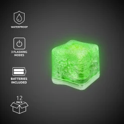 Best Windy City Novelties LED Ice Cubes Green