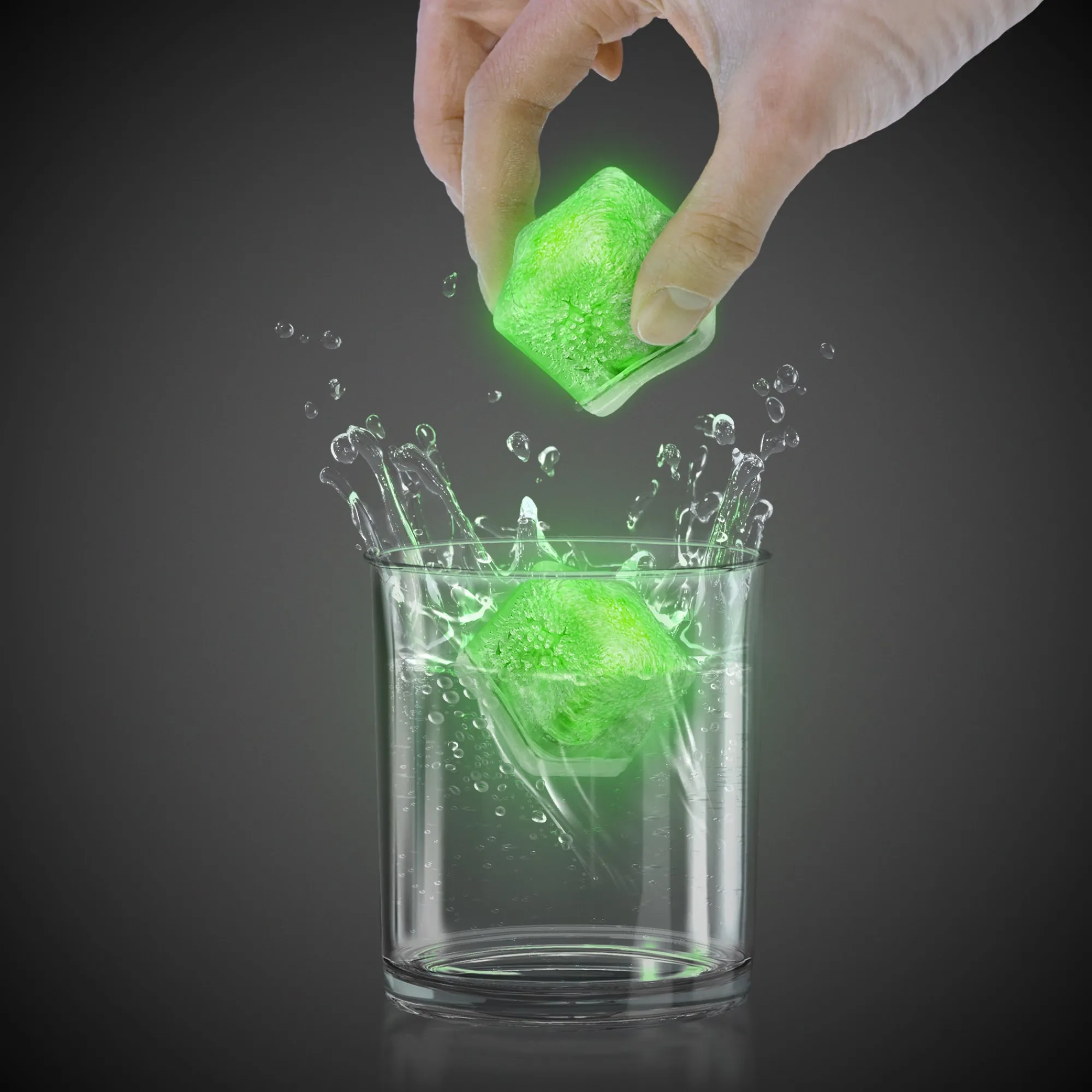 Best Windy City Novelties LED Ice Cubes Green