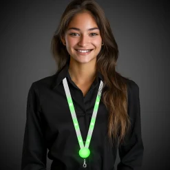 Best Windy City Novelties LED Lanyard Green