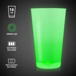 Discount Windy City Novelties LED 16 oz. Cup Green
