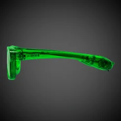 Best Windy City Novelties LED Retro Sunglasses Green